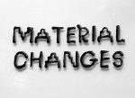 Material changes II – PM